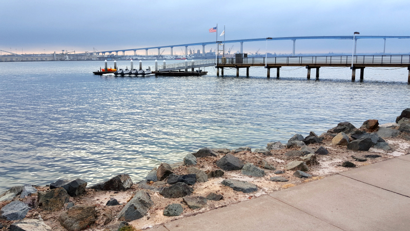 Biking on Coronado Island - San Diego, California