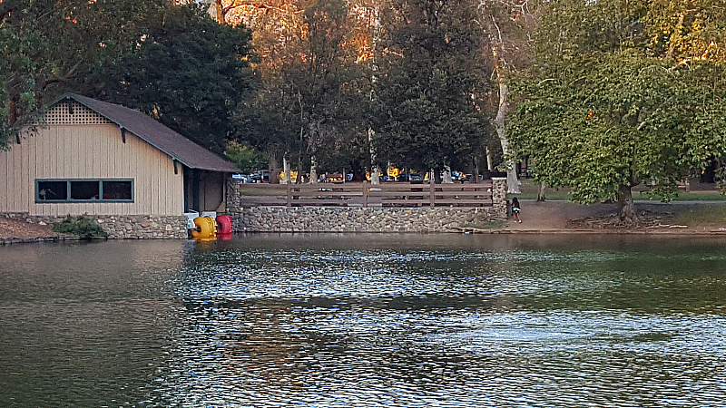 Paddleboats at Irvine Regional Park