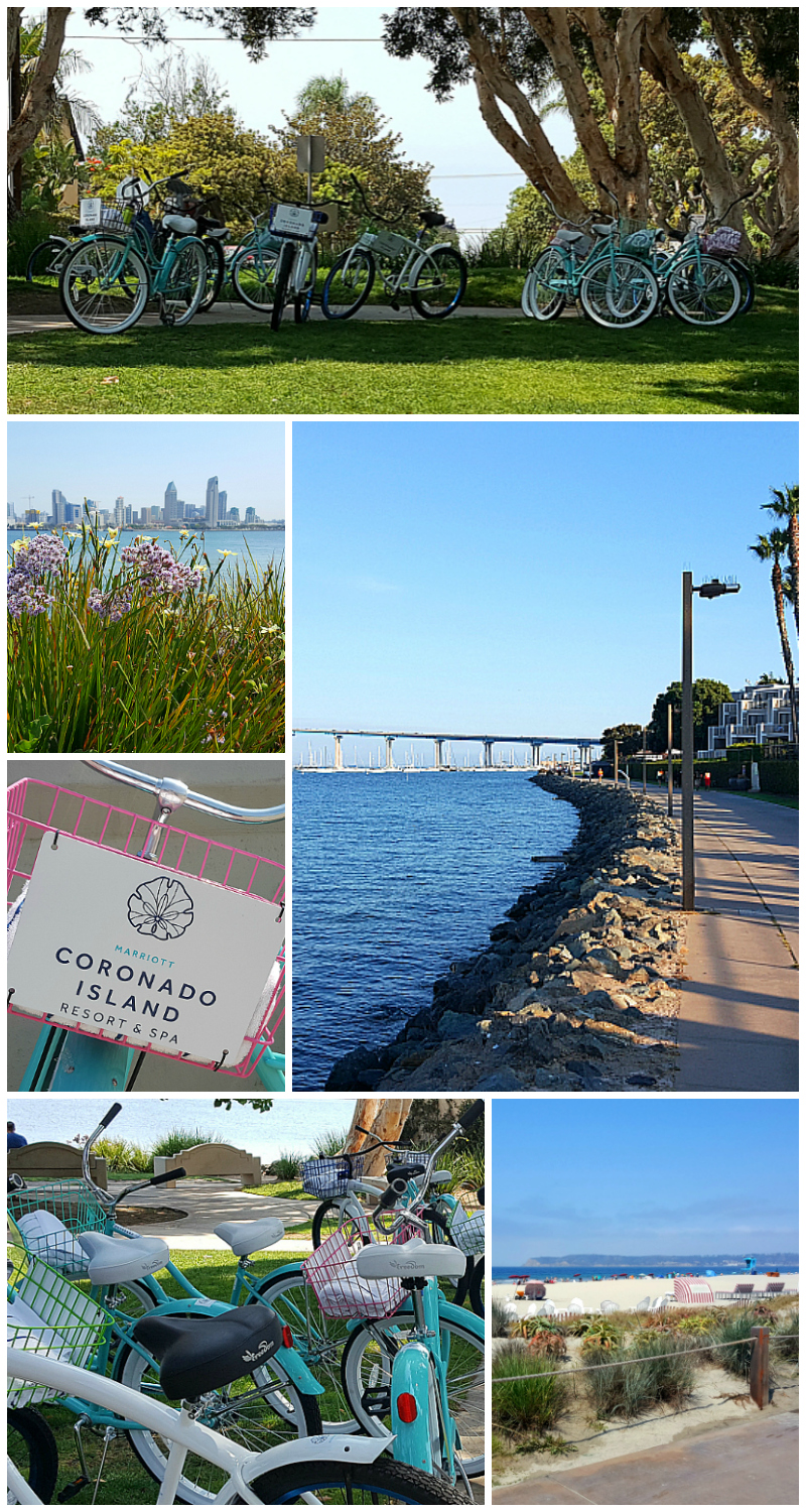 Biking on Coronado Island - San Diego, California
