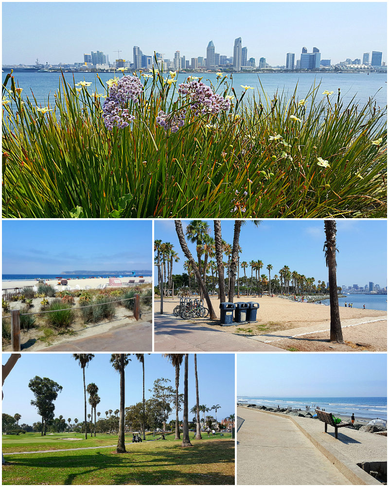 Biking on Coronado Island - San Diego, California