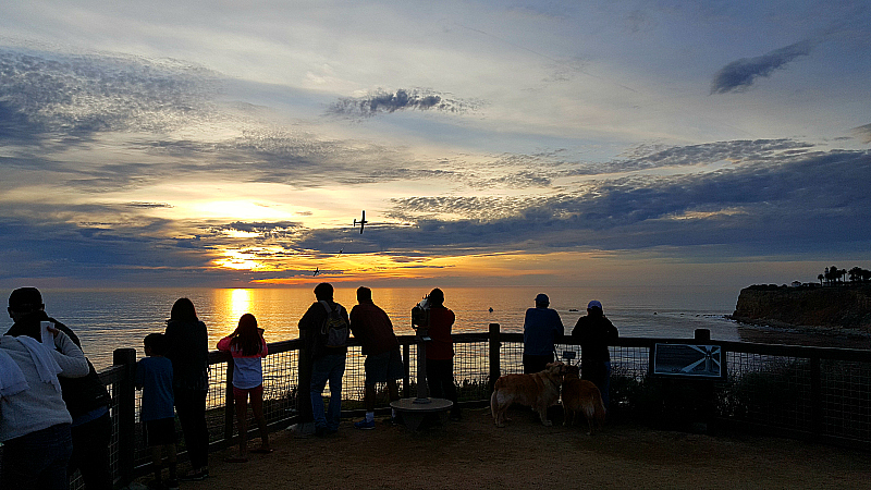 Sunset at Terranea in Palos Verdes