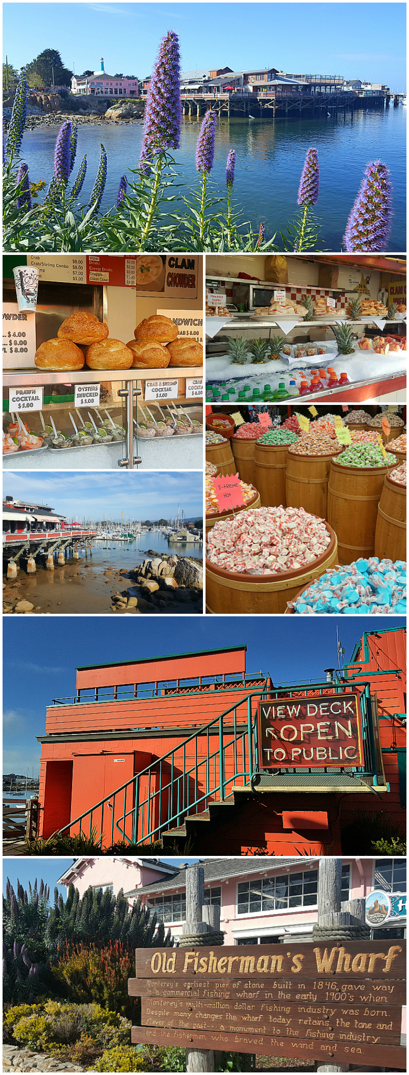 A Spring Visit to Old Fisherman's Wharf in Monterey