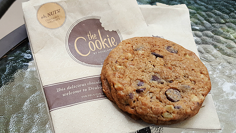 Complimentary Fresh Baked Cookie at The Doubletree by Hilton Claremont Hotel