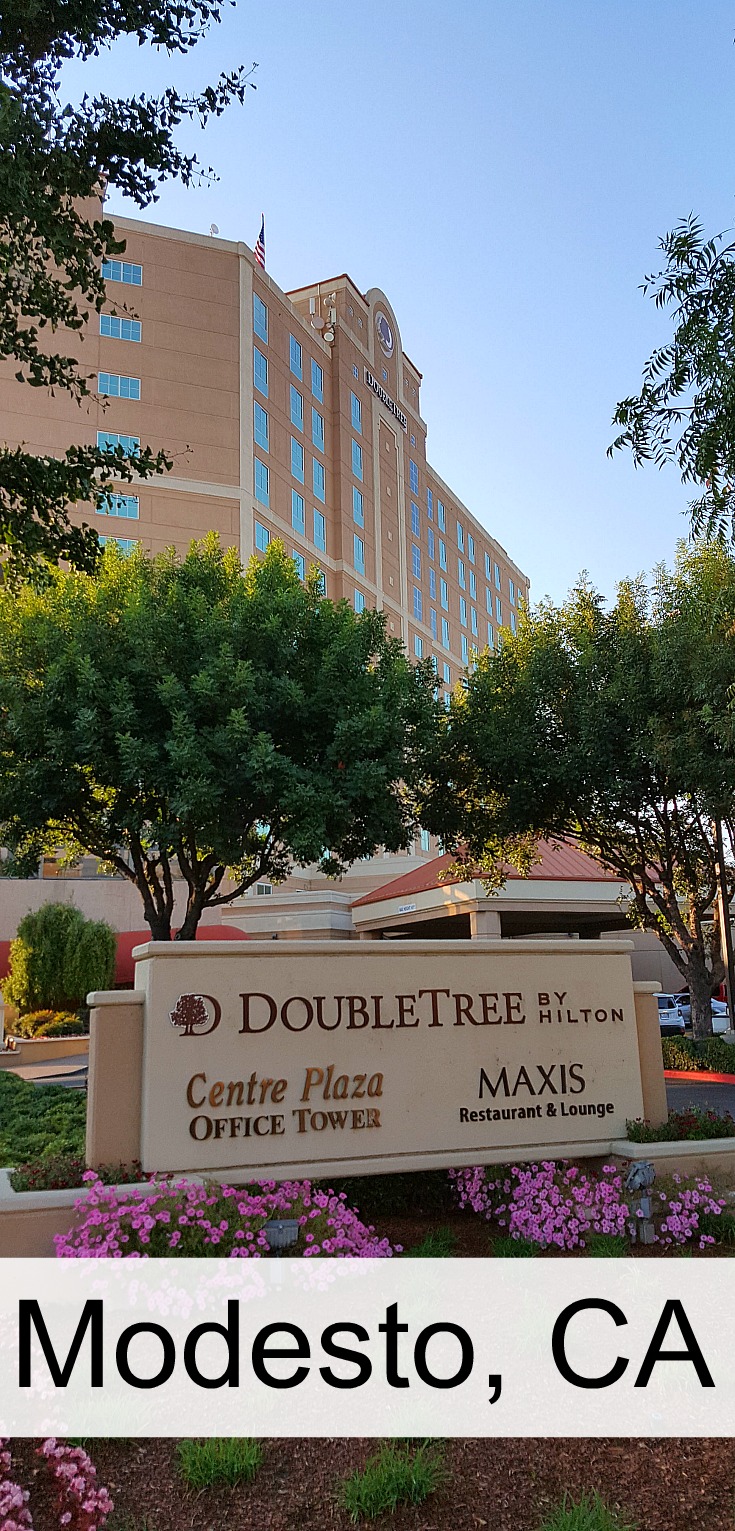 The DoubleTree Downtown Modesto Hotel - Where to stay when you travel along Highway 99 in California