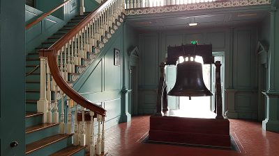 Liberty Bell Replica Knotts Independence Hall