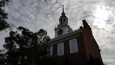 Walter Knotts Independence Hall Replica