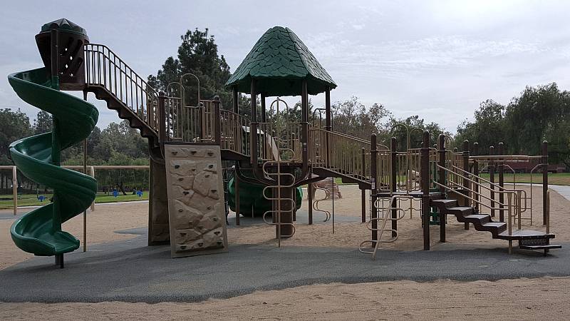 oc parks clark park playground climbing structure