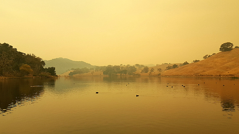 Alisal Lake In The Morning Solvang California