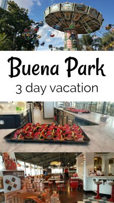 Buena Park Vacation 3 Days in Orange County California