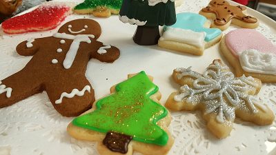 Christmas Cookies Solvang Bakery