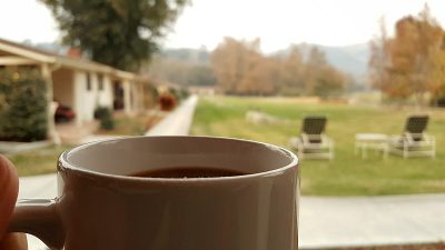 Morning Coffee on the Front Porch