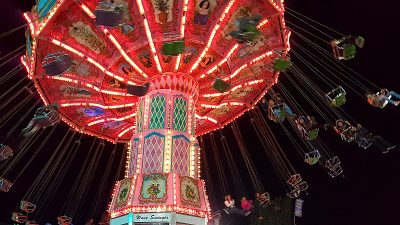 Winter Fest OC Fair Carnival Ride