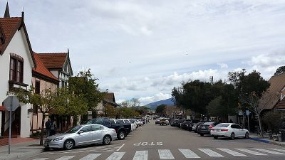 street view solvang clouds