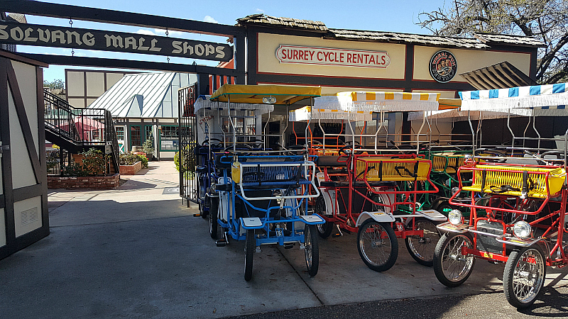 surrey cycle rentals solvang mall