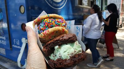 ice cream sandwich food truck