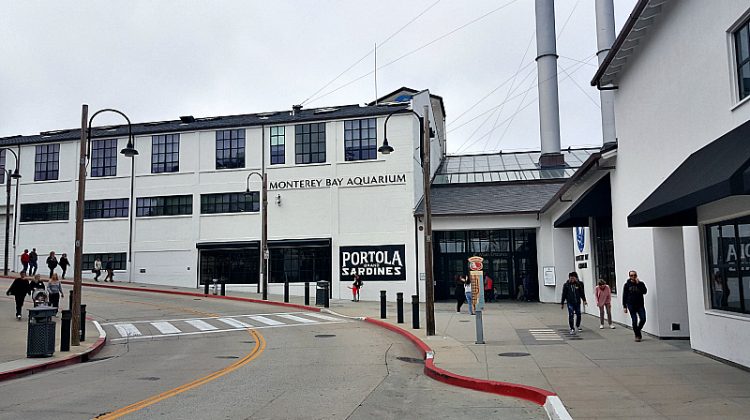 monterey bay aquarium entrance - Valerie Was Here