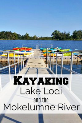 Kayaking Lake Lodi and the Mokelumne River California