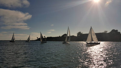 mdr yacht sailboats sunset