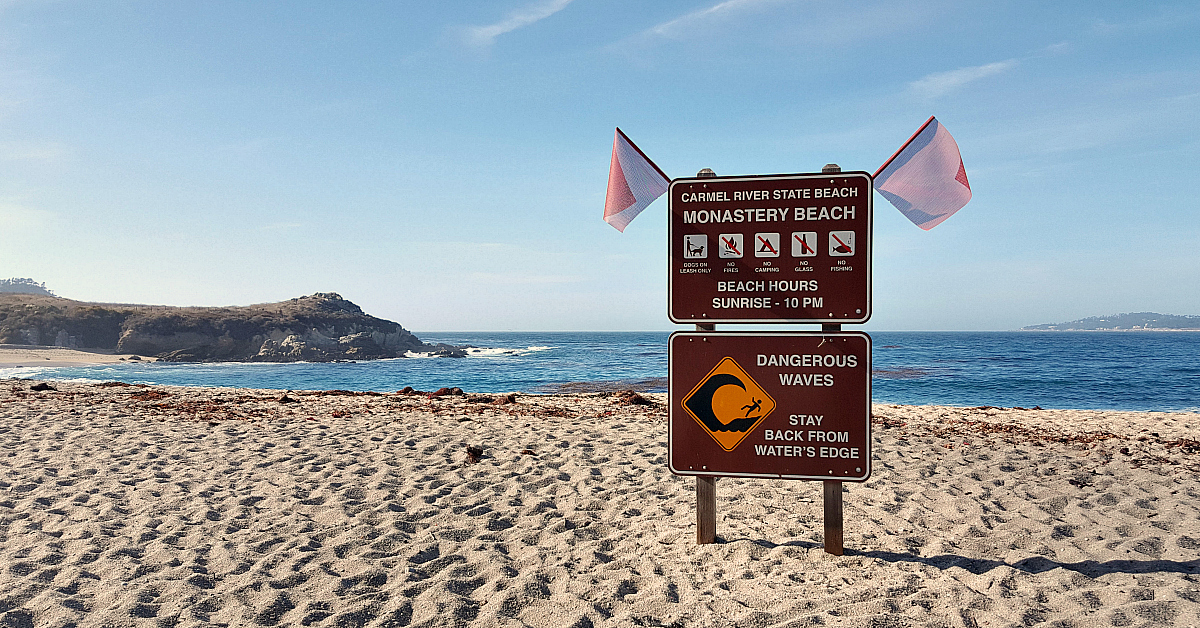 5 carmel monastery beach