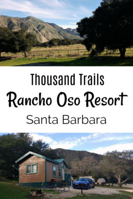 pin thousand trails rancho oso resort