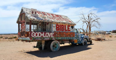 bible god is love truck