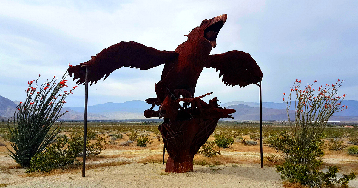 galleta meadows eagles nest scultpure