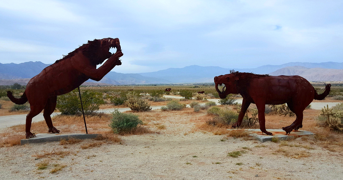 metal sculptures galleta meadows