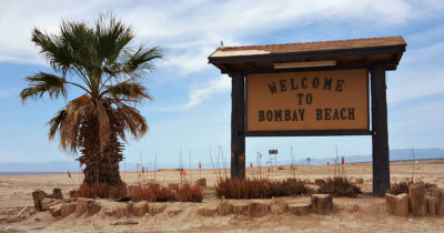 salton sea welcome to bombay beach