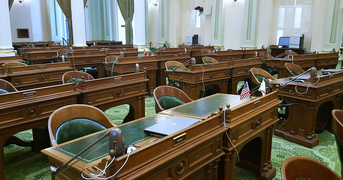 california state assembly chamber