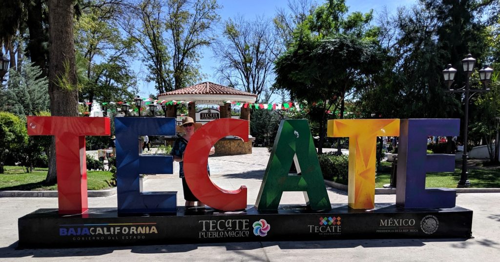 Walking Into Mexico At The Tecate Border Crossing - Valerie Was Here