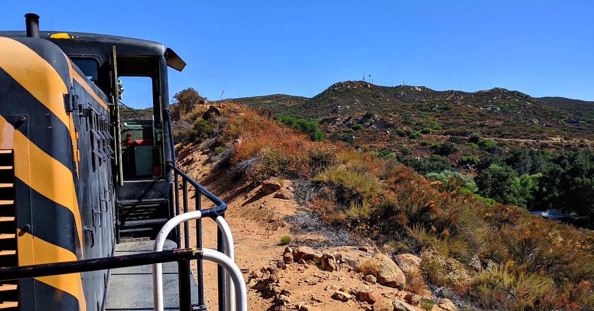 scenic campo train ride