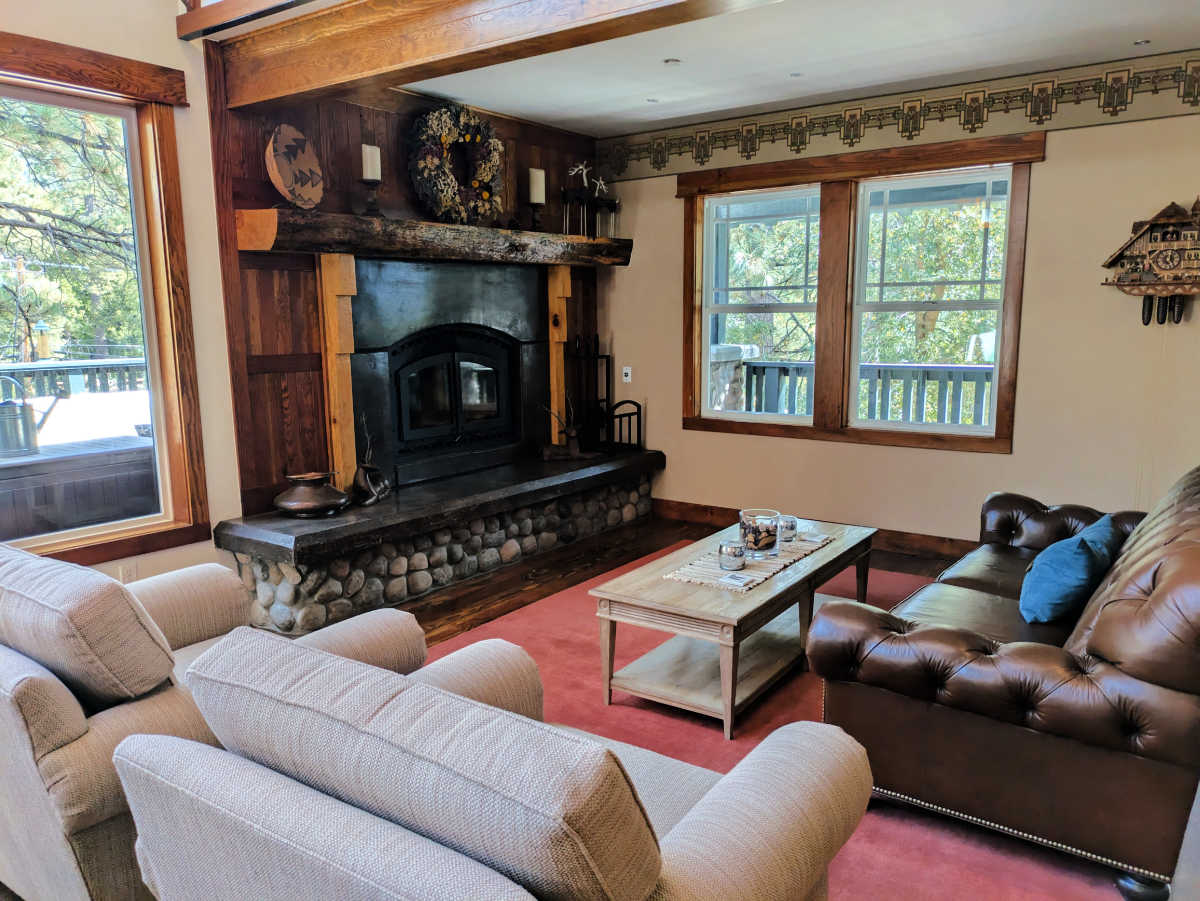 2nd floor fireplace