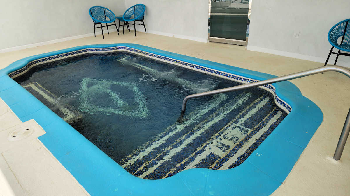 indoor mineral hot springs pool
