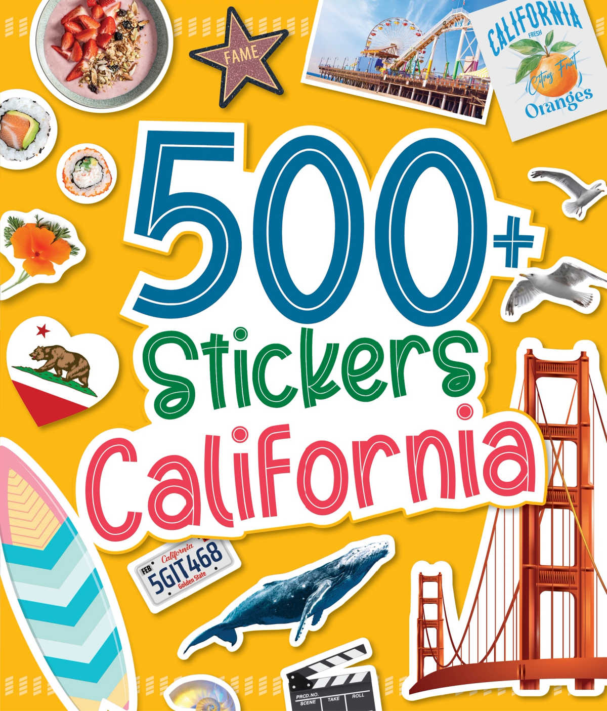 500 stickers california