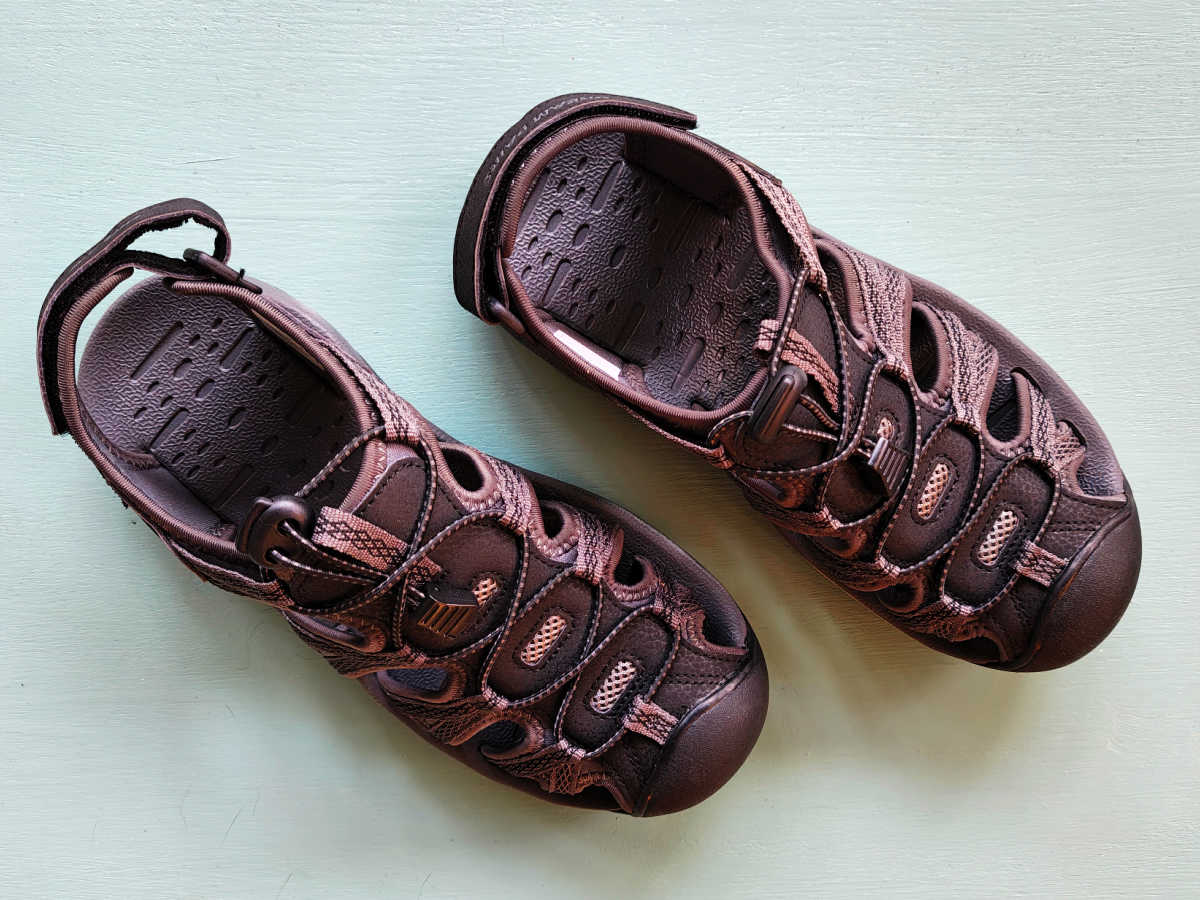 Womens Closed Toe Hiking Summer Outdoor Sport Athletic Sandals