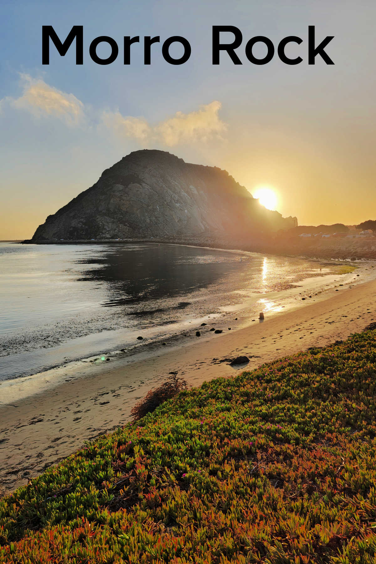 Looking for an unforgettable coastal sunset spot on California's Central Coast? Head to Morro Rock in Morro Bay. Just a short, easy drive from San Luis Obispo, this iconic 581-foot volcanic plug offers free parking, front-row oceanfront views, beach walking, and sea otter watching as the sun dips into the Pacific.
