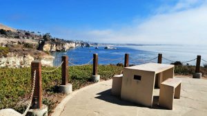 picnic table with view pismo beach