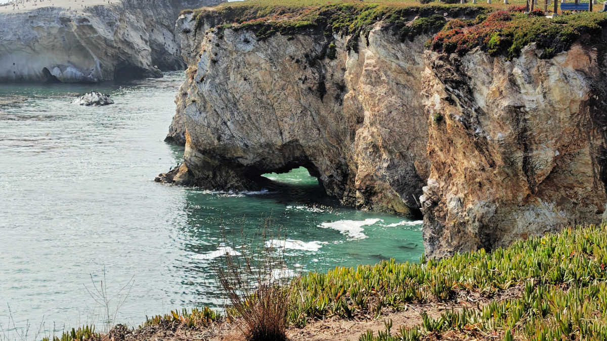 sea cave pismo shell beach
